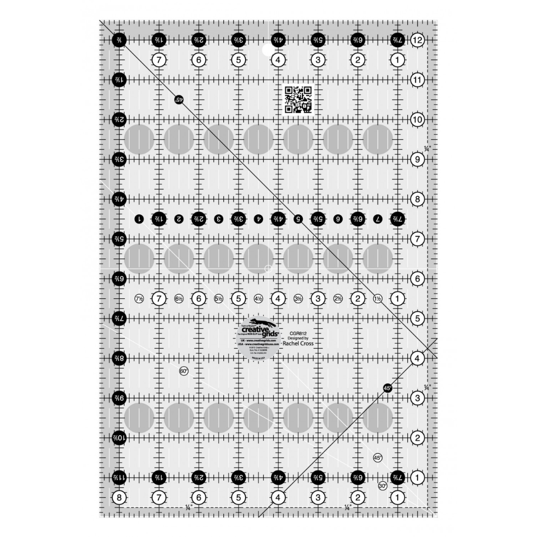 Creative Grids Quilt Ruler- 8 1/2 Inch