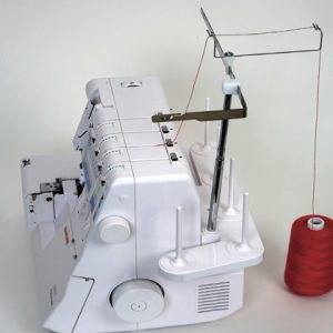 serger auxiliary thread guide